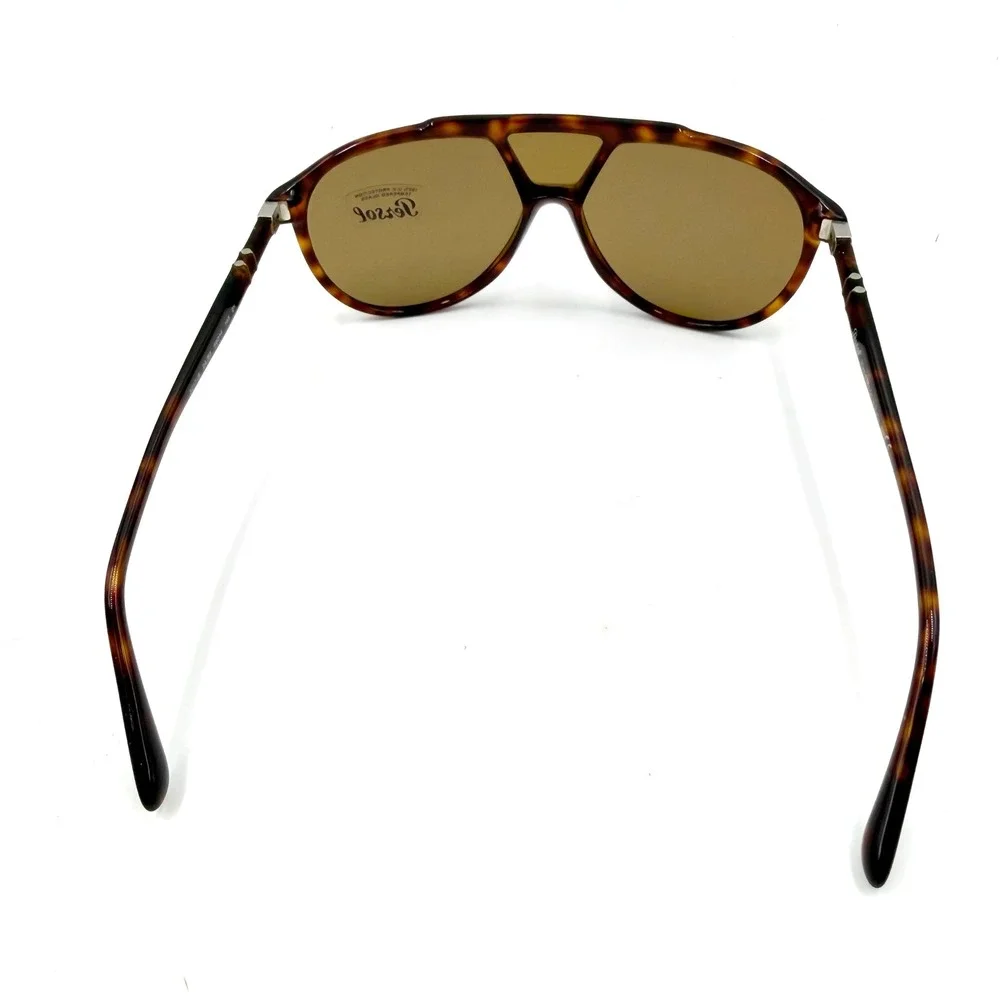 Persol Sunglasses PO3217S 2453 Tortoiseshell Aviator Brown Lens Men's‎